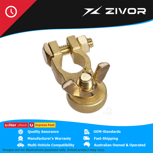 New Genuine PROJECTA Battery Terminal Heavy Duty Wingnut Positive #BT14H-P10