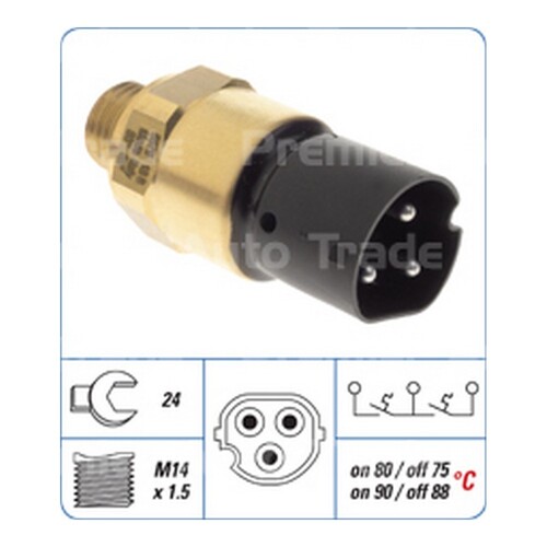 New PAT PREMIUM Cooling Fan Switch For BMW 316i 318i 318iS 318Ti Z3 #CFS-030