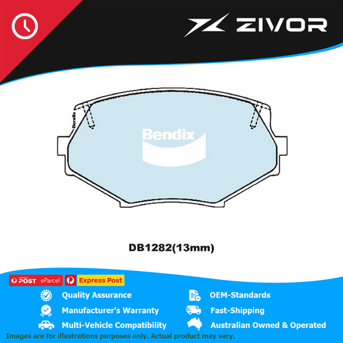 New Genuine BENDIX Brake Pads Front For Mazda MX-5 #DB1282GCT
