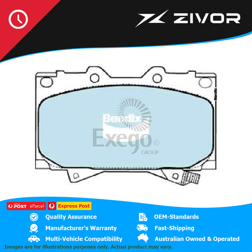 New Genuine BENDIX Heavy Duty Brake Pads Front For Toyota Landcruiser #DB1365HD