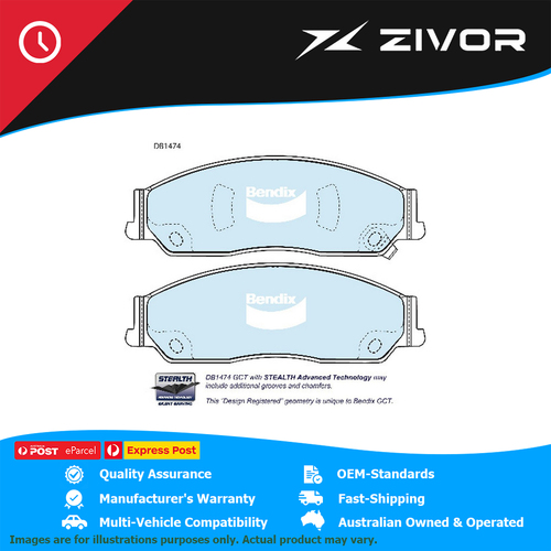 New Genuine BENDIX Brake Pads Front For Toyota Avalon Camry Noah Voxy #DB1474GCT