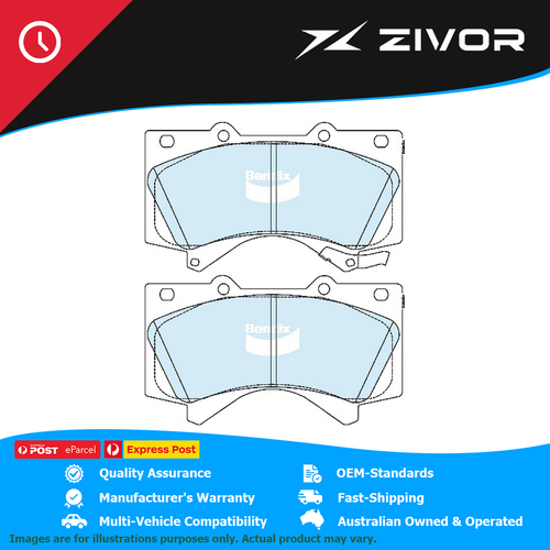 New Genuine BENDIX Brake Pads Front For Toyota Landcruiser Tundra #DB1838HD