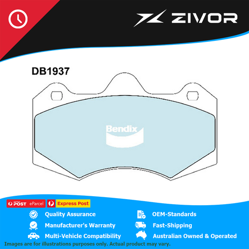 New Genuine BENDIX Front Brake Pads Set - Heavy Duty For HSV #DB1937HD