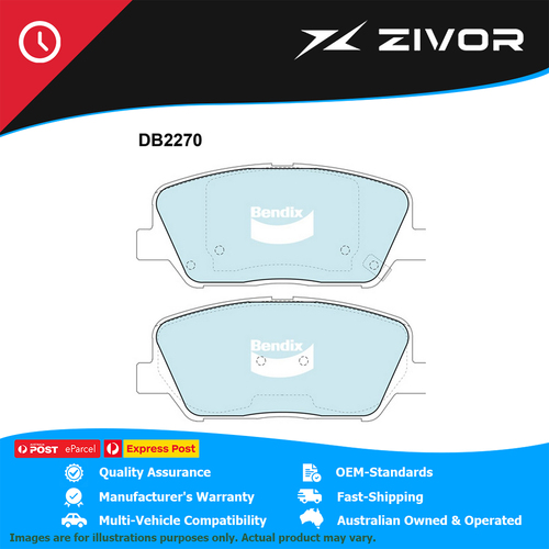 New Genuine BENDIX Brake Pads Front For Land Rover Range #DB2270GCT