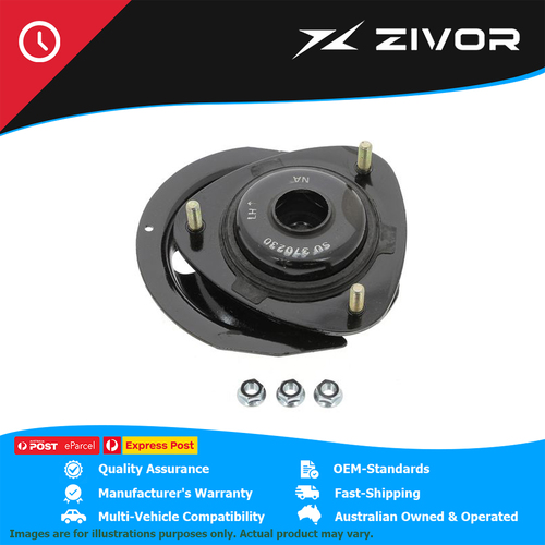 KYB Strut Mount-Rear Left, Incl. Mounting Nuts/Bolts For SUBARU LIBERTY KSM5247