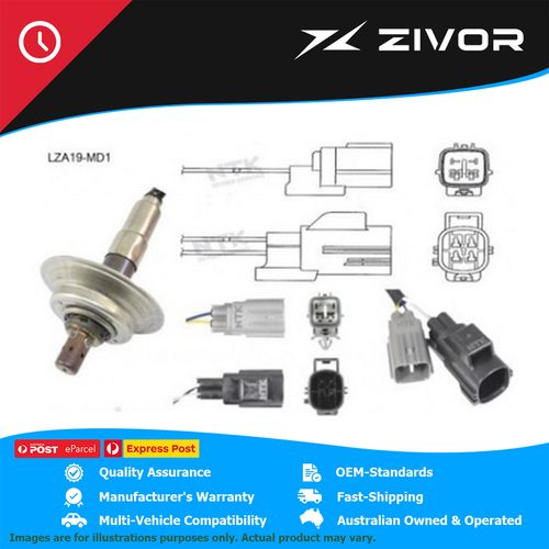 New Genuine NTK Oxygen Sensor 5 Wire 768mm Cable For Mazda CX-7 ER #LZA19-MD1