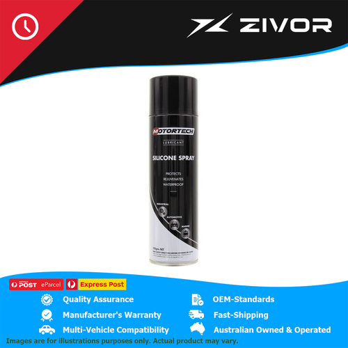 New Genuine MOTORTECH Lubricant Wateroroof Silicone Spray 330g #MT184