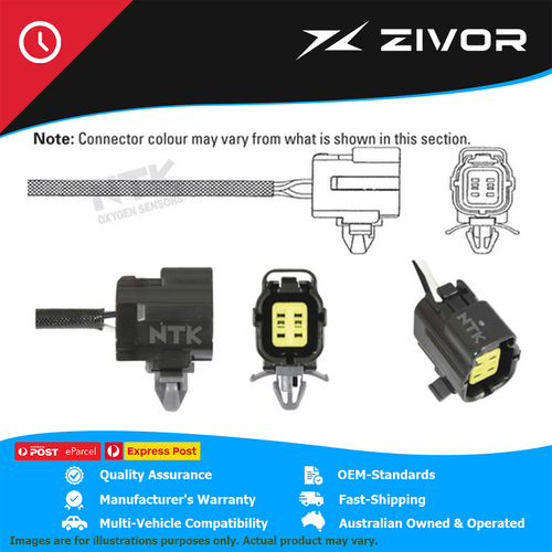 New Genuine NTK Oxygen Sensor 4 Wire 540mm Cable For Kia Mentor FA #OZA341-K1
