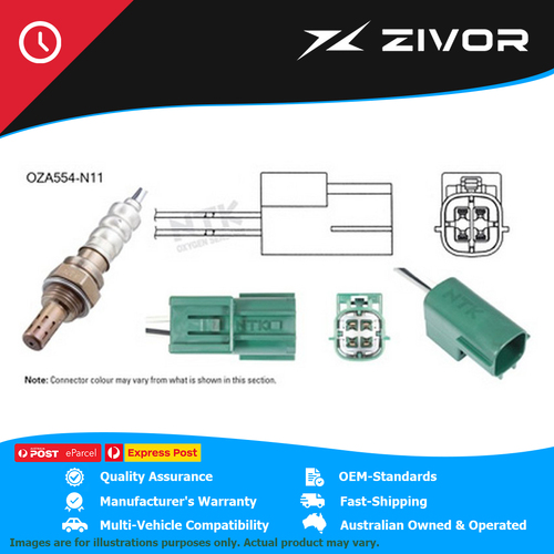 NTK Oxygen Sensor Post-Catalytic Converter - Left For Nissan Elgrand #OZA554-N11