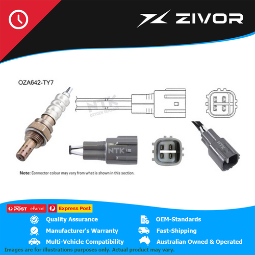 NTK Oxygen Sensor Post-Catalytic Converter For Toyota Camry ASV50R #OZA642-TY7