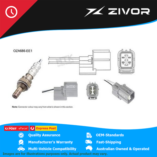 New Genuine NTK Oxygen Sensor 4 Wire 560mm Cable For Honda Legend KA #OZA686-EE1