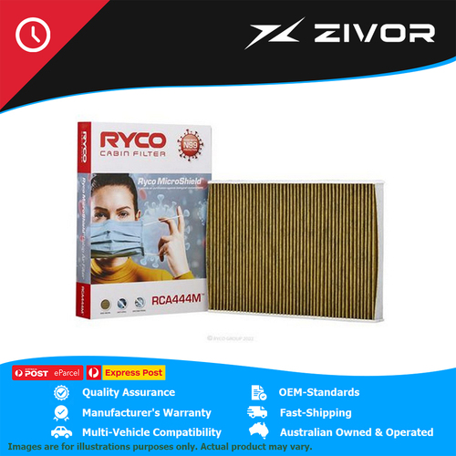 New Genuine RYCO N99 Cabin Air Filter For Toyota Landcruiser FJA300R #RCA444M