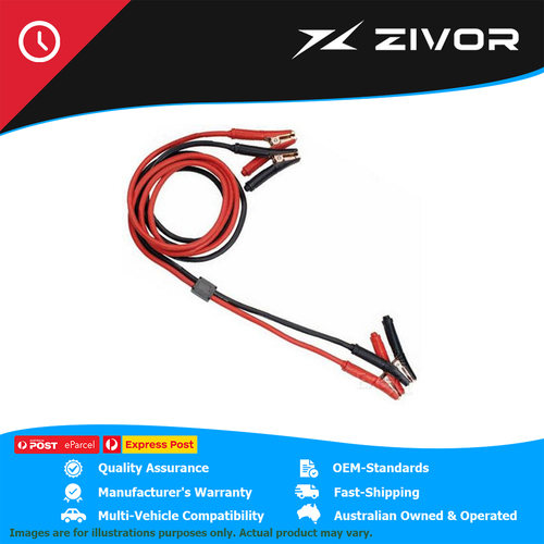 New PROJECTA Red/Black Jumper Leads 600A With Surge Protection 3.5M #SB600SP