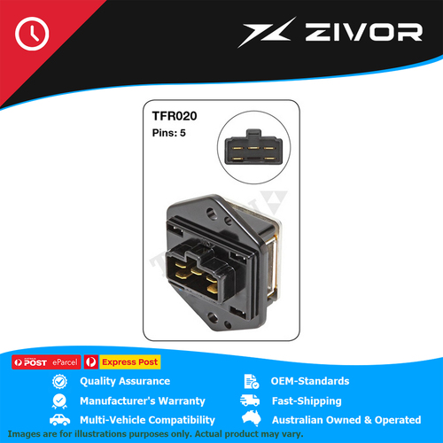 New Genuine TRIDON Air Conditioning Resistor For Subaru Forester S2 SG #TFR020