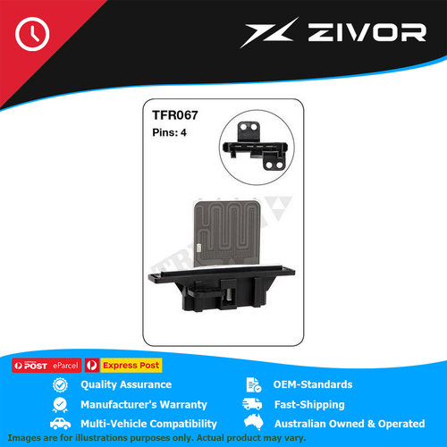 Genuine TRIDON Air Conditioning Resistor For Nissan Navara D22 (97-15) #TFR067