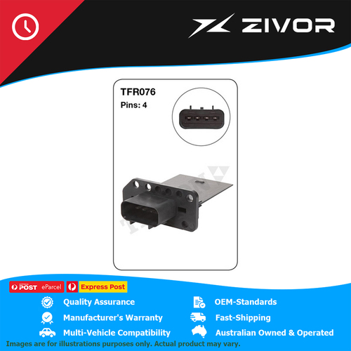 Genuine TRIDON Air Conditioning Resistor For Nissan Navara Pathfinder #TFR076