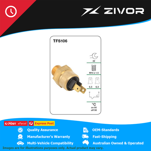 New Genuine TRIDON Thermo Fan Switch 95C On 90C Off For BMW #TFS106