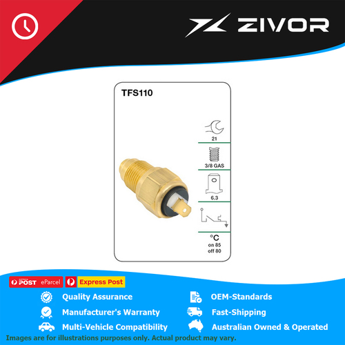 Genuine TRIDON Thermo Fan Switch For Daihatsu Applause Charade Feroza #TFS110