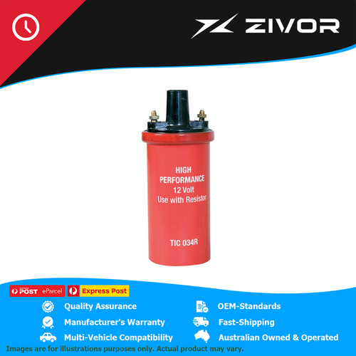 New Genuine TRIDON Oil Filled Heavy Duty Ignition Coil #TIC034R