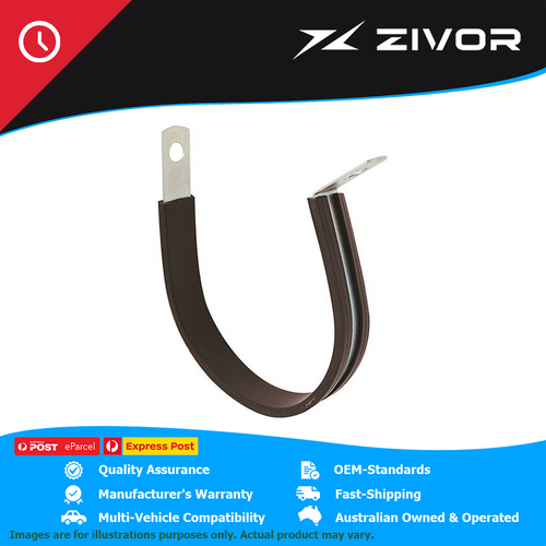 New Genuine TRIDON Flexible stainless steel Rubber Lined P Clamp 16mm #TRLC16P