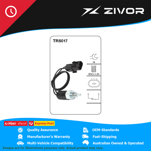 New Genuine TRIDON Reverse Lamp Switch For Mitsubishi Pajero Triton #TRS017
