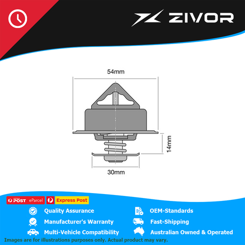 Genuine TRIDON Thermostat For Volvo 240 242 244 245 360 740 760 940 #TT216-192P