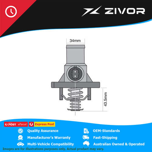 New Genuine TRIDON Thermostat For Holden Barina Cruze Trax #TT725-221