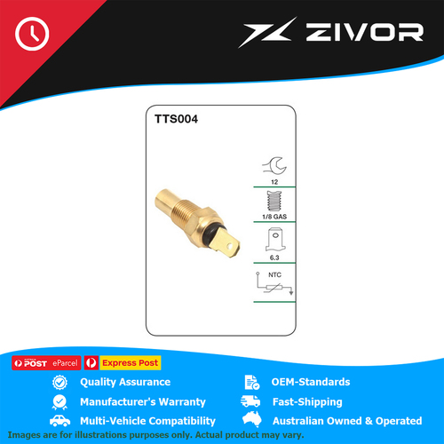 Genuine TRIDON Coolant Temperature Sensor / Sender For Suzuki Baleno X90 #TTS004