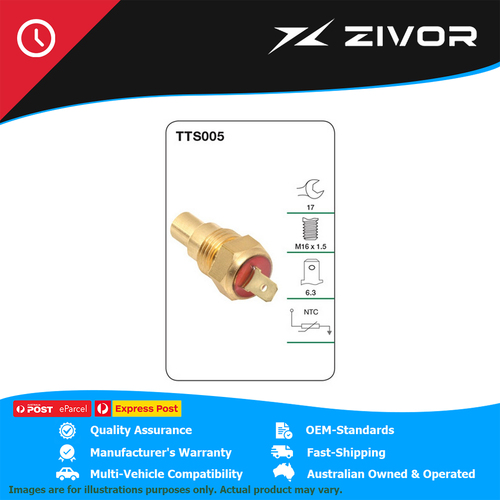New Genuine TRIDON Coolant Temperature Sensor / Sender For Toyota #TTS005