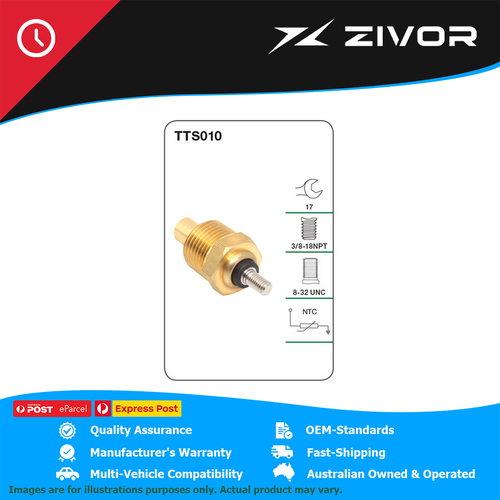 New Genuine TRIDON Coolant Temperature Sensor / Sender For Ford #TTS010