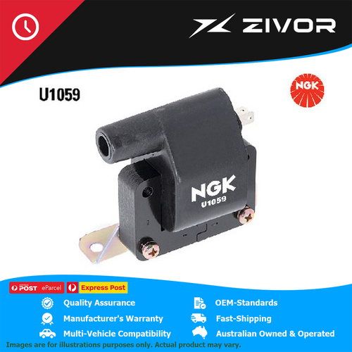 New Genuine NGK Spark Plugs Ignition Coil For Kia Mentor FA #U1059