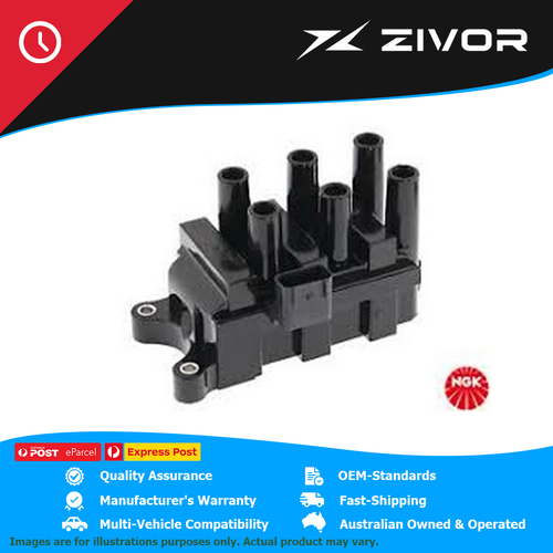 New Genuine NGK Ignition Coil For Ford LTD AU II #U2023
