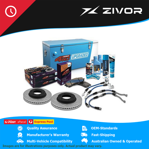 New Genuine BENDIX Brake Upgrade Kit Front For Ford Everest #U4WD-BUK20