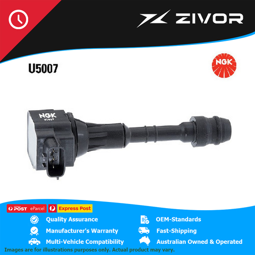 New Genuine NGK Spark Plugs Ignition Coil For Nissan Patrol Y61 GU #U5007