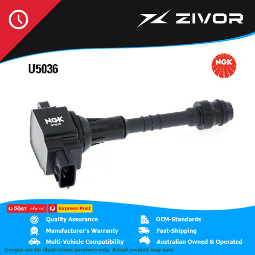 New Genuine NGK Ignition Coil For Nissan Pulsar N16 #U5036