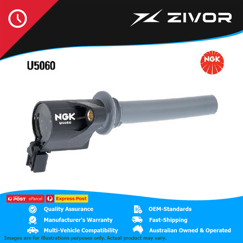 New Genuine NGK Spark Plugs Ignition Coil For Mazda MPV LW #U5060