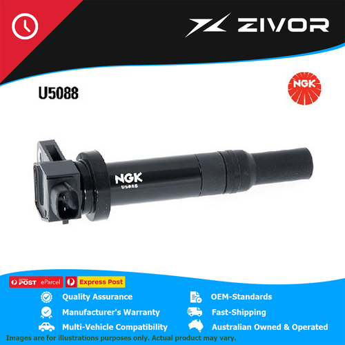 New Genuine NGK Spark Plugs Ignition Coil For Kia Magentis MG #U5088