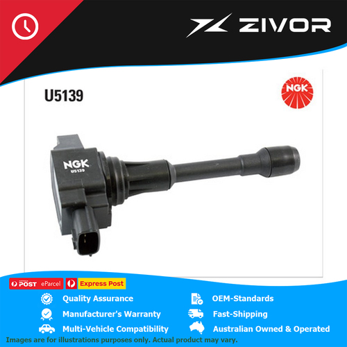 New Genuine NGK Spark Plugs Ignition Coil For Nissan Micra K13 #U5139