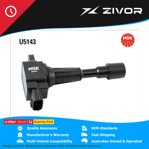 New Genuine NGK Spark Plugs Ignition Coil For Mazda Mazda2 DY #U5143