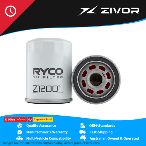 New Genuine RYCO Oil Filter For Toyota Landcruiser FJA300R #Z1200