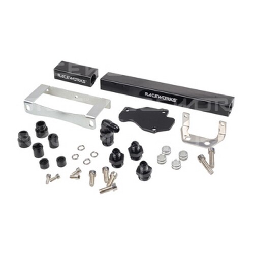 New RACEWORKS Fuel Rail For Mazda RX-7 #ALY-020BK