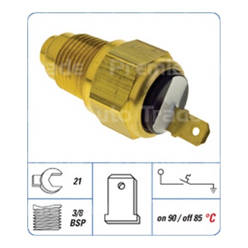 New PAT PREMIUM Cooling Fan Switch For Daihatsu Charade #CFS-008