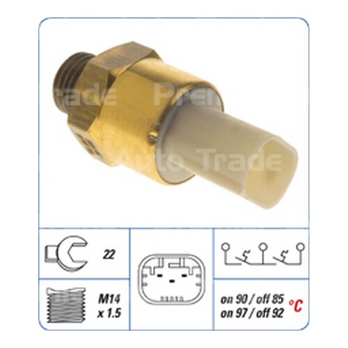 New PAT PREMIUM Cooling Fan Switch For BMW 323i 328i M3 Z3 #CFS-035