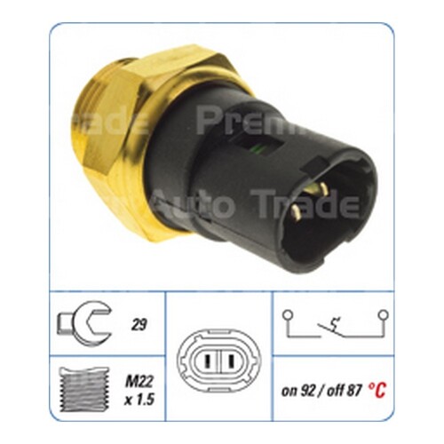 New PAT PREMIUM Cooling Fan Switch For Renault 19 21 25 Laguna Megane #CFS-055