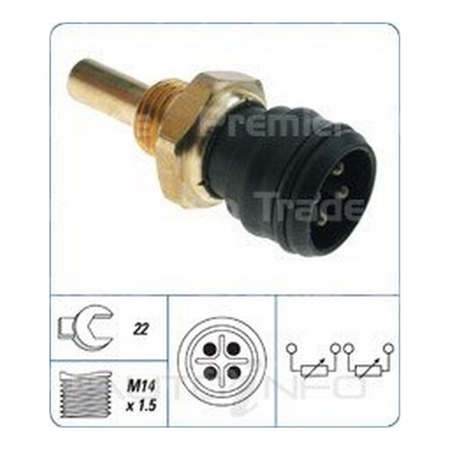 New INTERMOTOR Engine Coolant Temperature ECU Sensor For Mercedes Benz #CTS-039