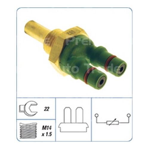 New BOSCH Coolant Temperature Sensor For Mercedes Benz #CTS-102