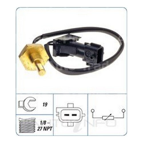 New FAE Coolant Temperature ECU Sensor With Wire Cable & Plug For Saab #CTS-106