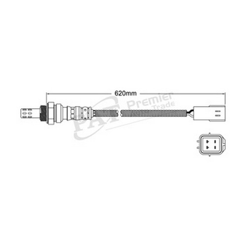 New WALKER Exhaust Gas Oxygen Sensor For Mazda Millenia #EGO-198
