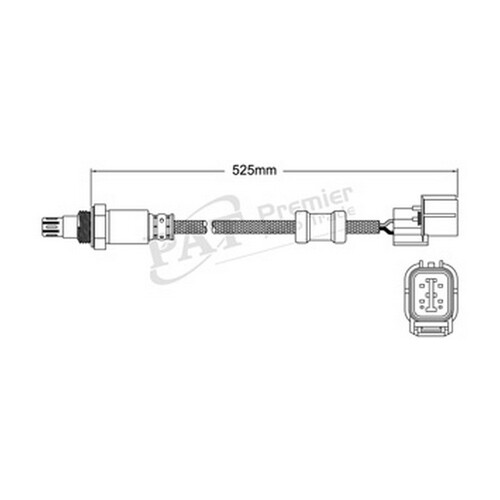 New WALKER Exhaust Gas Oxygen Sensor For Honda Integra S2000 Stream #EGO-335
