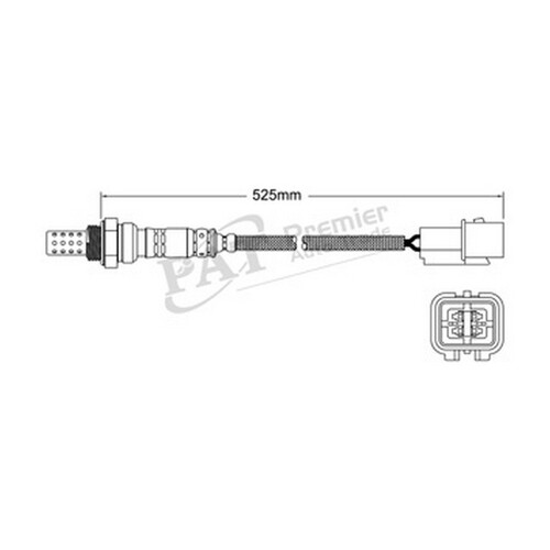 New WALKER Exhaust Gas Oxygen Sensor For Mitsubishi Outlander #EGO-531